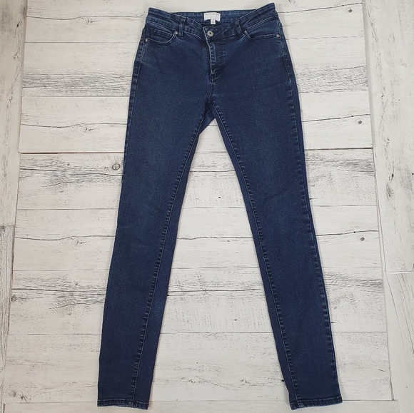 Witchery Womens Blue Stretch Skinny 